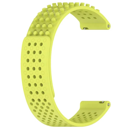 For Huami Amazfit GTS 4 Mini / Samsung Gear Sport / Huawei Watch 2 Silicone Watch Strap 20mm Breathable Watch Band