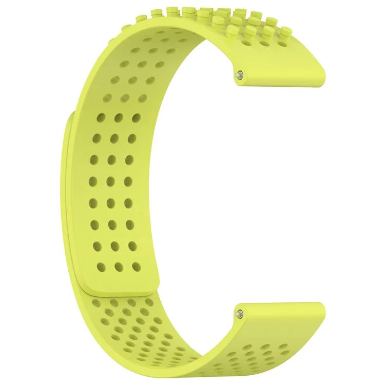For Huami Amazfit GTS 4 Mini / Samsung Gear Sport / Huawei Watch 2 Silicone Watch Strap 20mm Breathable Watch Band