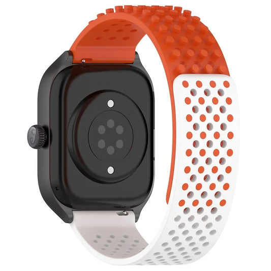 For Huami Amazfit GTR 4 46mm / Garmin Forerunner 255 / Huawei Watch 3 Pro Watch Strap 22mm Silicone Watch Band / White