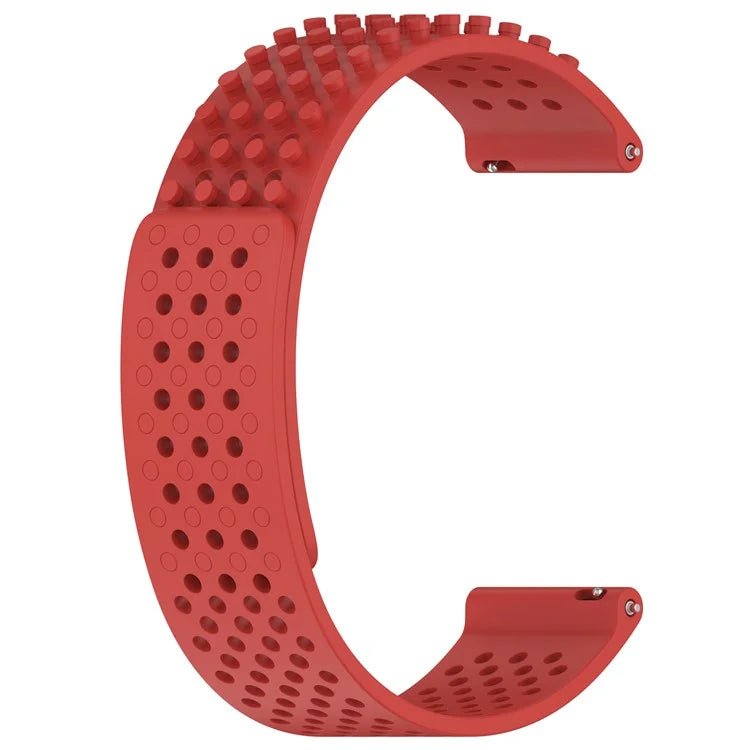 For Huami Amazfit GTR 4 46mm / Garmin Forerunner 255 / Huawei Watch 3 Pro Watch Strap 22mm Silicone Watch Band