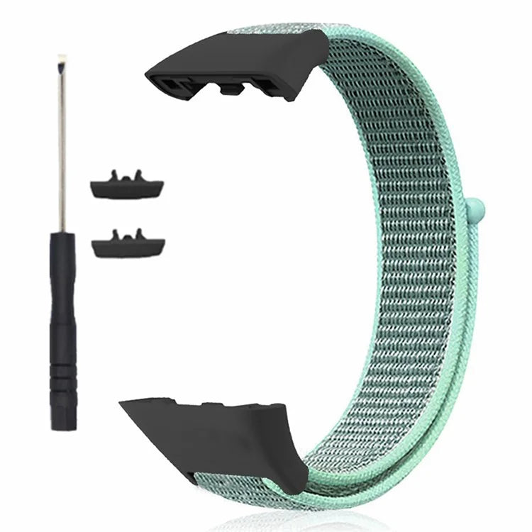 For Huawei Band 6 / 6 Pro / Honor Band 6 Watch Strap Nylon Loop Adjustable Wrist Band