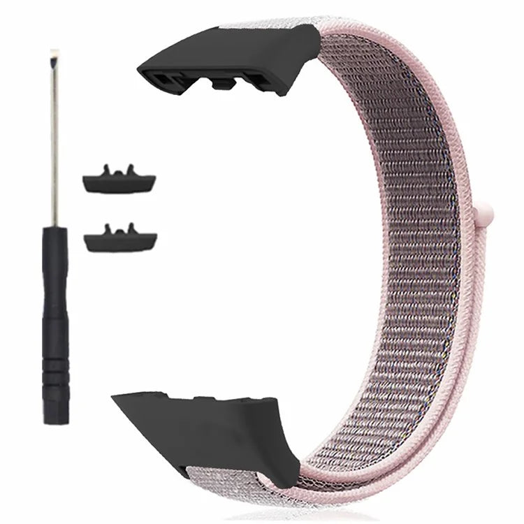 For Huawei Band 6 / 6 Pro / Honor Band 6 Watch Strap Nylon Loop Adjustable Wrist Band