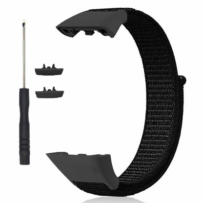 For Huawei Band 6 / 6 Pro / Honor Band 6 Watch Strap Nylon Loop Adjustable Wrist Band