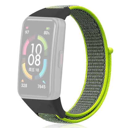 For Huawei Band 6 / 6 Pro / Honor Band 6 Watch Strap Nylon Loop Adjustable Wrist Band