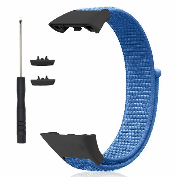 For Huawei Band 6 / 6 Pro / Honor Band 6 Watch Strap Nylon Loop Adjustable Wrist Band