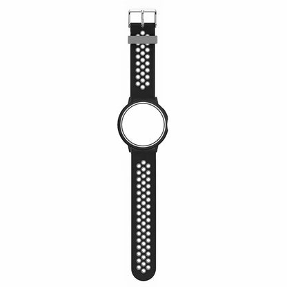 For Google Pixel Watch / Pixel Watch 2 Watch Strap Dual Color Silicone Band with Watch Case