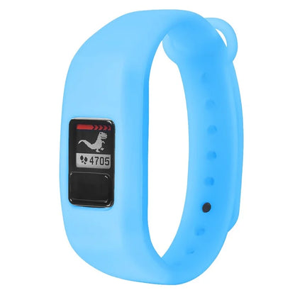 For Garmin Vivofit 3 / Vivofit JR Kids Activity Tracker Silicone Watch Strap Adjustable Band