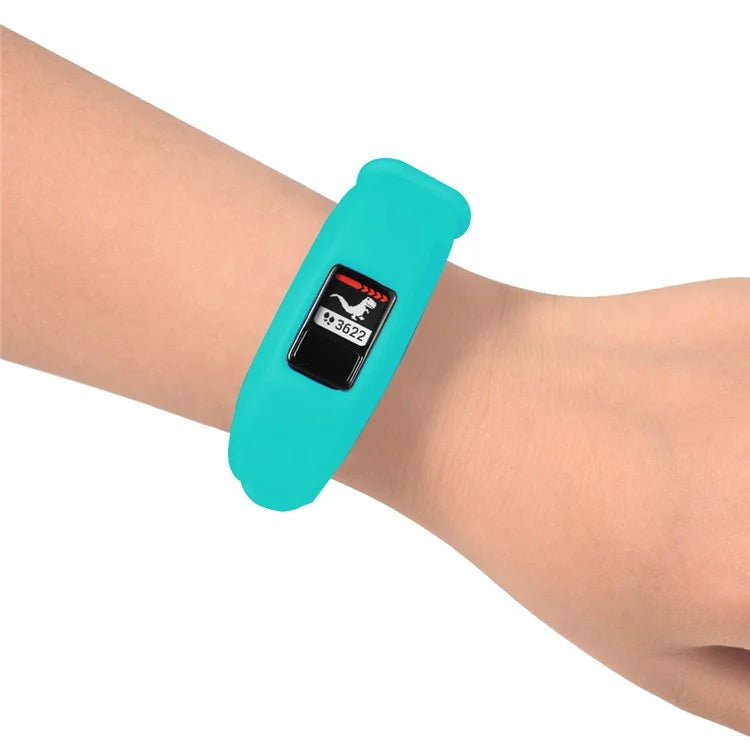 For Garmin Vivofit 3 / Vivofit JR Kids Activity Tracker Silicone Watch Strap Adjustable Band