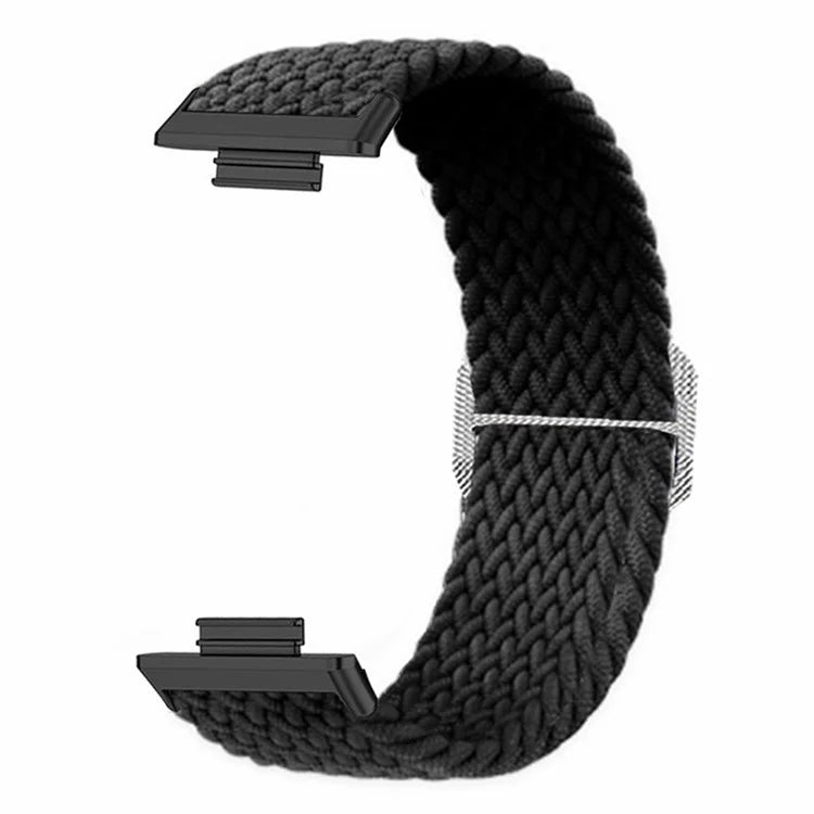 For Huawei Watch Fit 2 Adjustable Watch Strap Braided Elastic Wristband