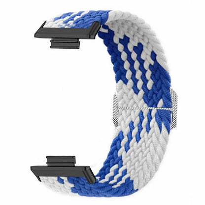 For Huawei Watch Fit 2 Adjustable Watch Strap Braided Elastic Wristband