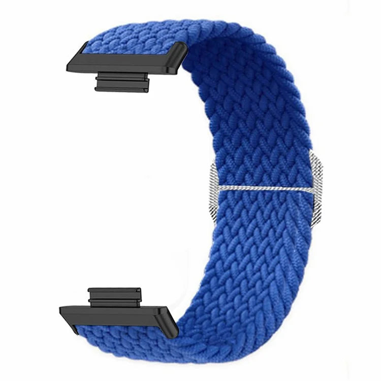 For Huawei Watch Fit 2 Adjustable Watch Strap Braided Elastic Wristband