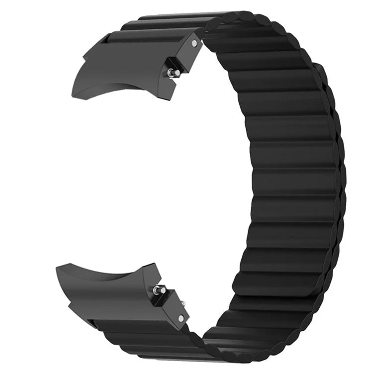 For Samsung Galaxy Watch6 / Watch 5 / Watch 5 Pro / Watch4 Magnetic Band Silicone Adjustable Wristband