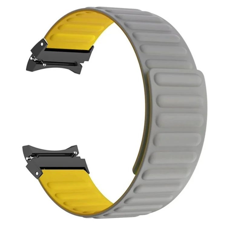 For Samsung Galaxy Watch6 / Watch 5 / Watch 5 Pro / Watch4 Magnetic Band Silicone Adjustable Wristband