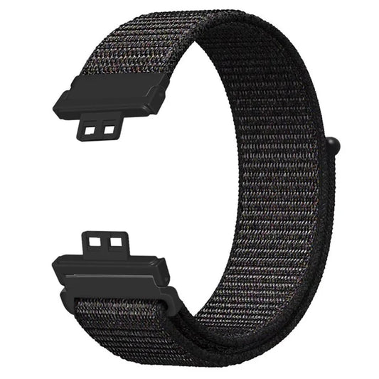 For Huawei Watch Fit Sport Loop Nylon Band Adjustable Magic Tape Replacement Wrist Strap