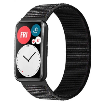 For Huawei Watch Fit Sport Loop Nylon Band Adjustable Magic Tape Replacement Wrist Strap