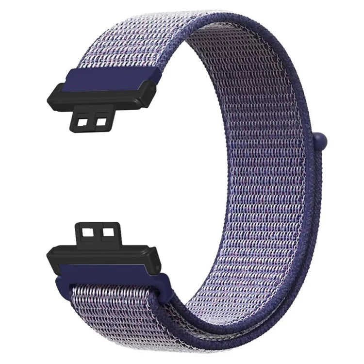 For Huawei Watch Fit Sport Loop Nylon Band Adjustable Magic Tape Replacement Wrist Strap