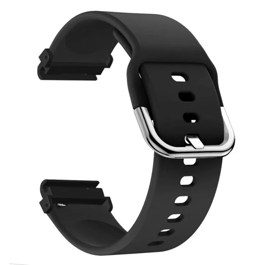 For Garmin Fenix 7S / 6S / 5S Watch Strap Silicone Breathable Replacement Bands with 20mm PC Connector