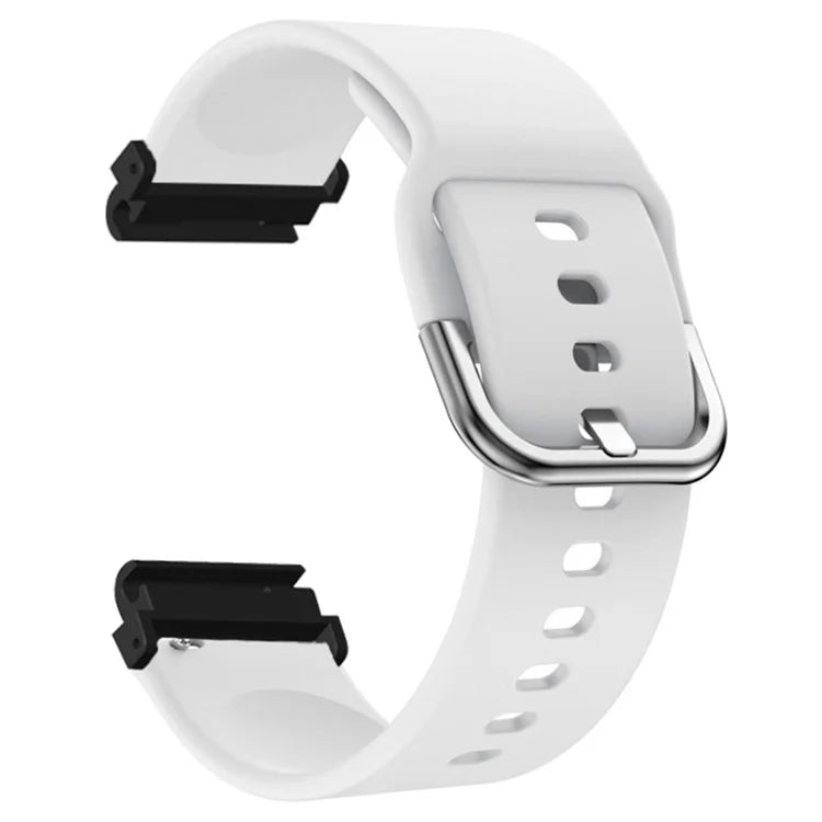 For Garmin Fenix 7S / 6S / 5S Watch Strap Silicone Breathable Replacement Bands with 20mm PC Connector