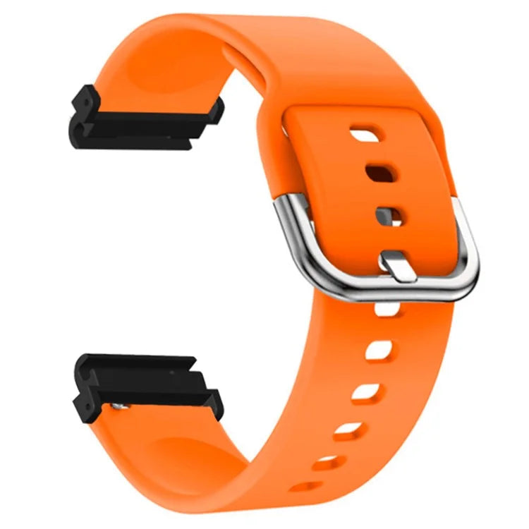 For Garmin Fenix 7S / 6S / 5S Watch Strap Silicone Breathable Replacement Bands with 20mm PC Connector