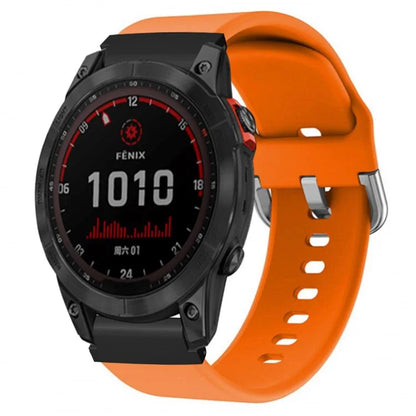 For Garmin Fenix 7S / 6S / 5S Watch Strap Silicone Breathable Replacement Bands with 20mm PC Connector