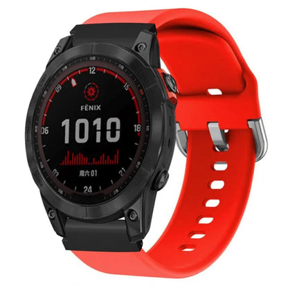 For Garmin Fenix 7S / 6S / 5S Watch Strap Silicone Breathable Replacement Bands with 20mm PC Connector