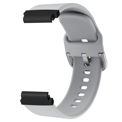 For Garmin Fenix 7S / 6S / 5S Watch Strap Silicone Breathable Replacement Bands with 20mm PC Connector