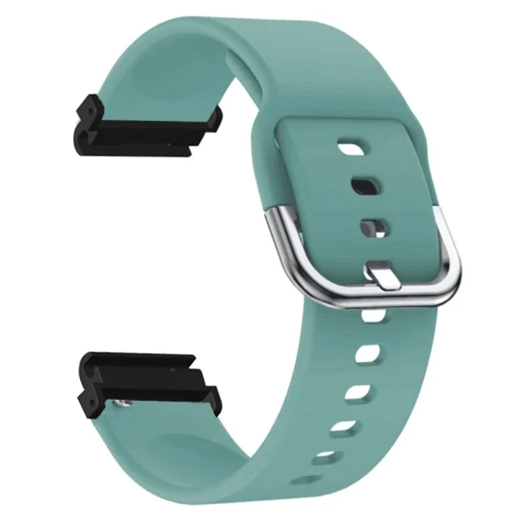 For Garmin Fenix 7S / 6S / 5S Watch Strap Silicone Breathable Replacement Bands with 20mm PC Connector