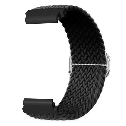 For Garmin Fenix 7S / 6S / 5S Stretchy Nylon Watch Strap Sport Wristbands with 20mm PC Connector