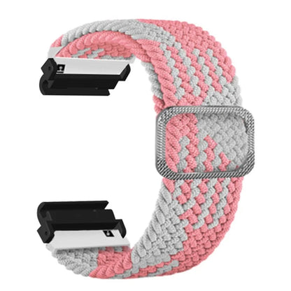 For Garmin Fenix 7S / 6S / 5S Stretchy Nylon Watch Strap Sport Wristbands with 20mm PC Connector