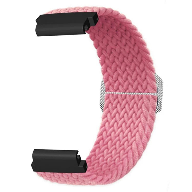 For Garmin Fenix 7S / 6S / 5S Stretchy Nylon Watch Strap Sport Wristbands with 20mm PC Connector
