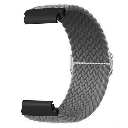 For Garmin Fenix 7S / 6S / 5S Stretchy Nylon Watch Strap Sport Wristbands with 20mm PC Connector