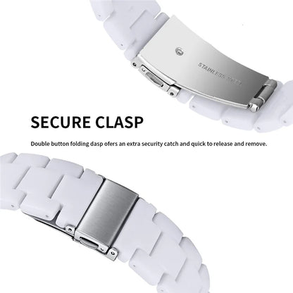 For Garmin Vivoactive 4 Replacement Watch Strap 22mm Waterproof Resin Watch Band