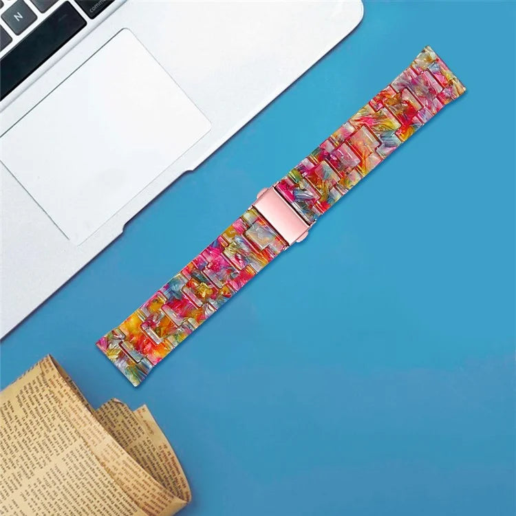 For Garmin Vivoactive 4 Replacement Watch Strap 22mm Waterproof Resin Watch Band Candy