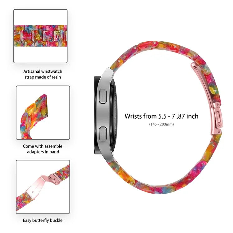 For Garmin Vivoactive 4 Replacement Watch Strap 22mm Waterproof Resin Watch Band Candy