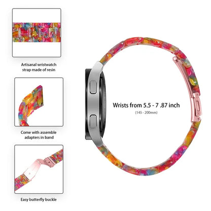 For Garmin Vivoactive 4 Replacement Watch Strap 22mm Waterproof Resin Watch Band Candy