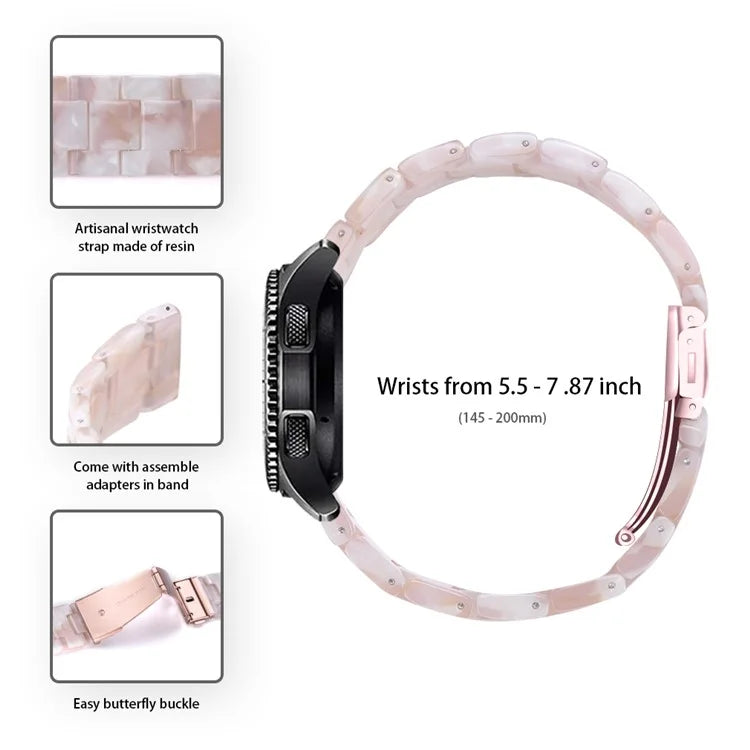 For Garmin Vivoactive 4 Replacement Watch Strap 22mm Waterproof Resin Watch Band