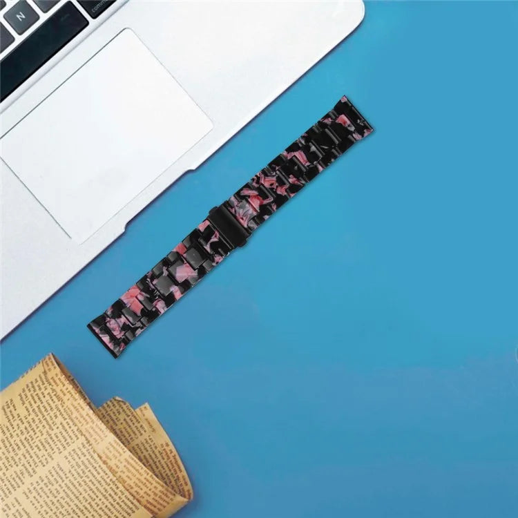For Garmin Vivoactive 4 Replacement Watch Strap 22mm Waterproof Resin Watch Band