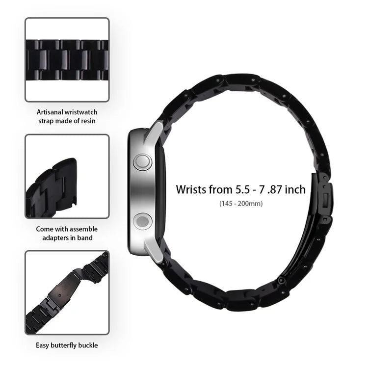 For Garmin Vivoactive 4 Replacement Watch Strap 22mm Waterproof Resin Watch Band