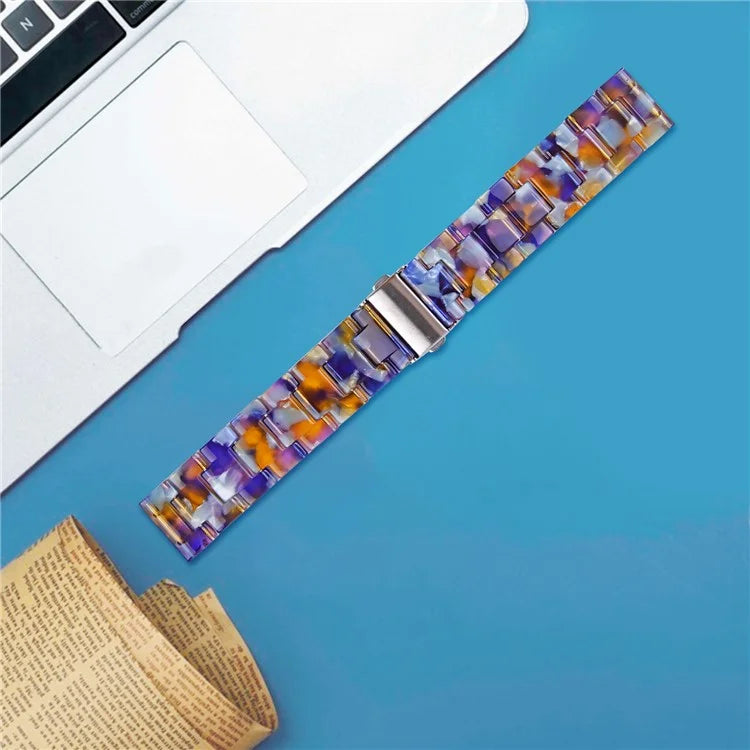 For Garmin Vivoactive 4 Replacement Watch Strap 22mm Waterproof Resin Watch Band