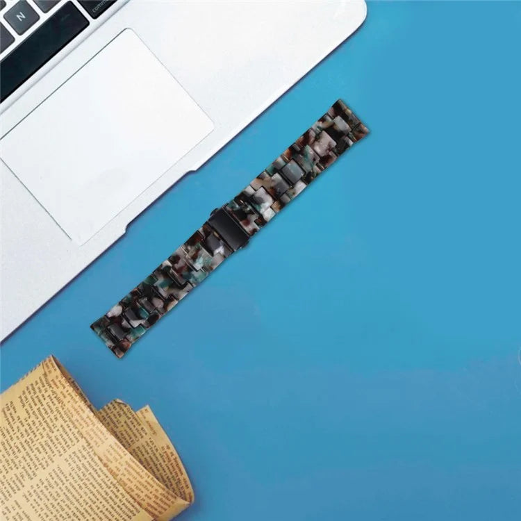 For Garmin Vivoactive 4 Replacement Watch Strap 22mm Waterproof Resin Watch Band