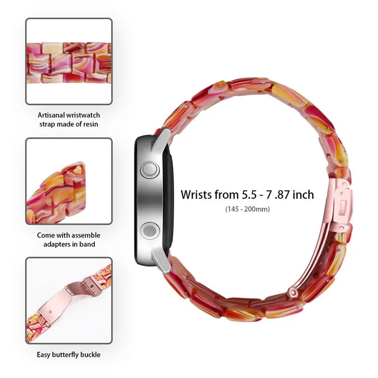 For Garmin Vivoactive 4 Replacement Watch Strap 22mm Waterproof Resin Watch Band