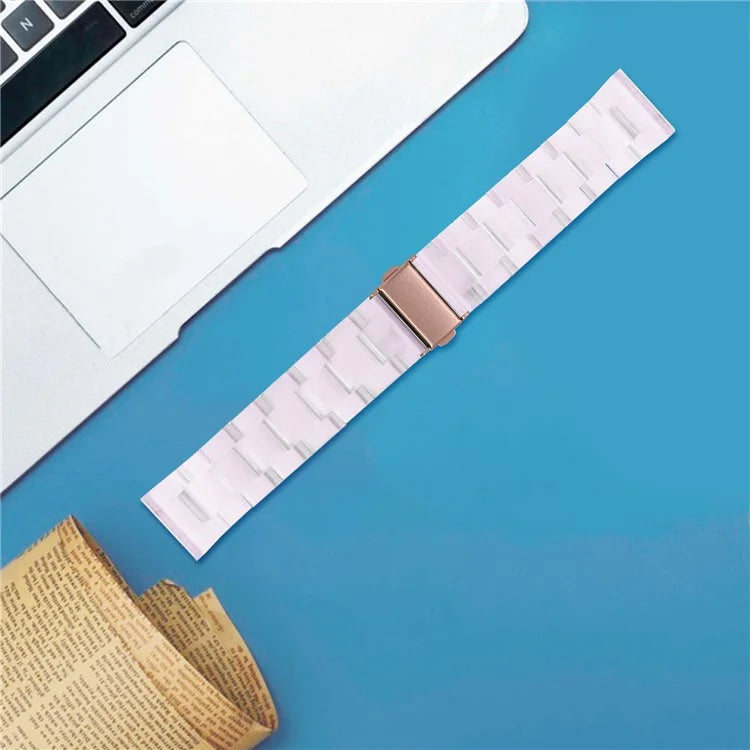 For Garmin Vivoactive 4 Resin Watch Strap 22mm Waterproof Replacement Watch Band
