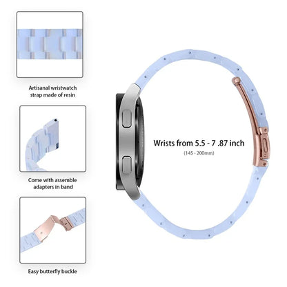 For Garmin Vivoactive 4 Resin Watch Strap 22mm Waterproof Replacement Watch Band