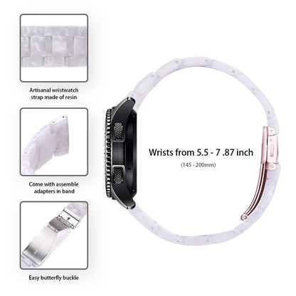 For Garmin Vivoactive 4 Resin Watch Strap 22mm Waterproof Replacement Watch Band