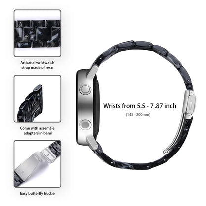 For Garmin Vivoactive 4 Resin Watch Strap 22mm Waterproof Replacement Watch Band