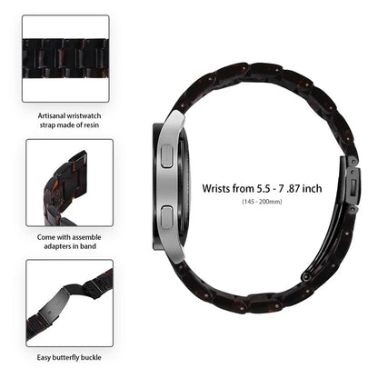 For Garmin Vivoactive 4 Resin Watch Strap 22mm Waterproof Replacement Watch Band