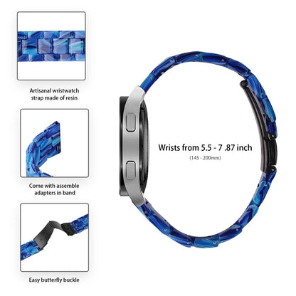 For Garmin Vivoactive 4 Resin Watch Strap 22mm Waterproof Replacement Watch Band