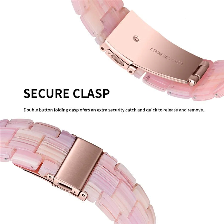 For Garmin Vivoactive 4 Resin Watch Strap 22mm Waterproof Replacement Watch Band