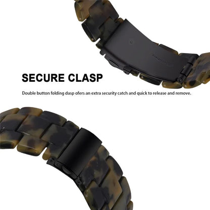 For Garmin Vivoactive 4 Resin Watch Strap 22mm Waterproof Replacement Watch Band