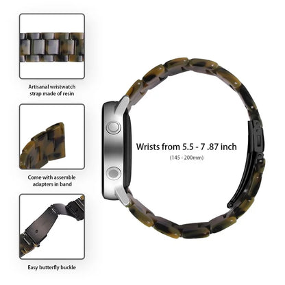 For Garmin Vivoactive 4 Resin Watch Strap 22mm Waterproof Replacement Watch Band